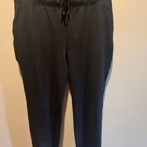 Women’s Black Drawstring joggers 90 degrees